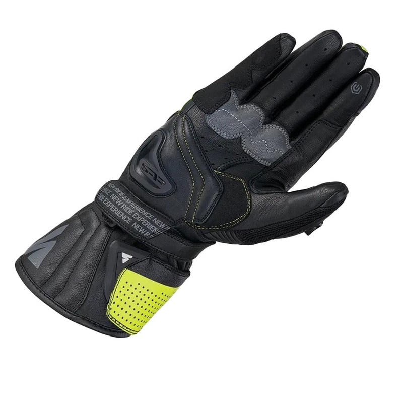 Mootorrattakindad Shima STR-2 Vent fluo kollane