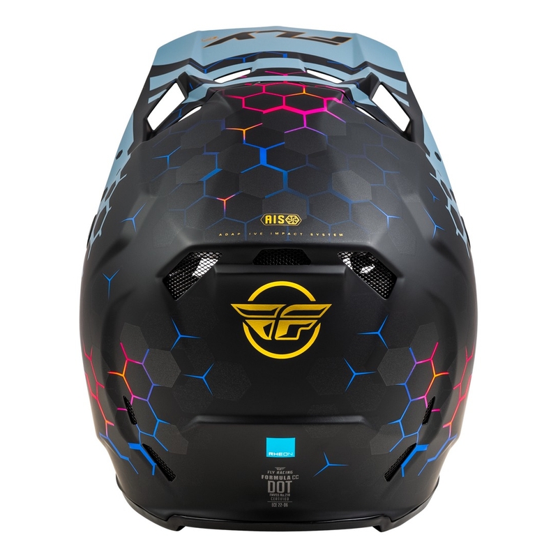 Motokrossikiiver FLY Racing Formula CC Tektonic mustahall