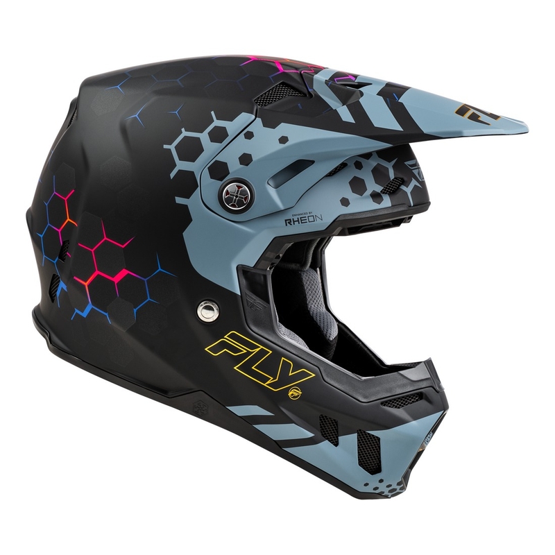 Motokrossikiiver FLY Racing Formula CC Tektonic mustahall