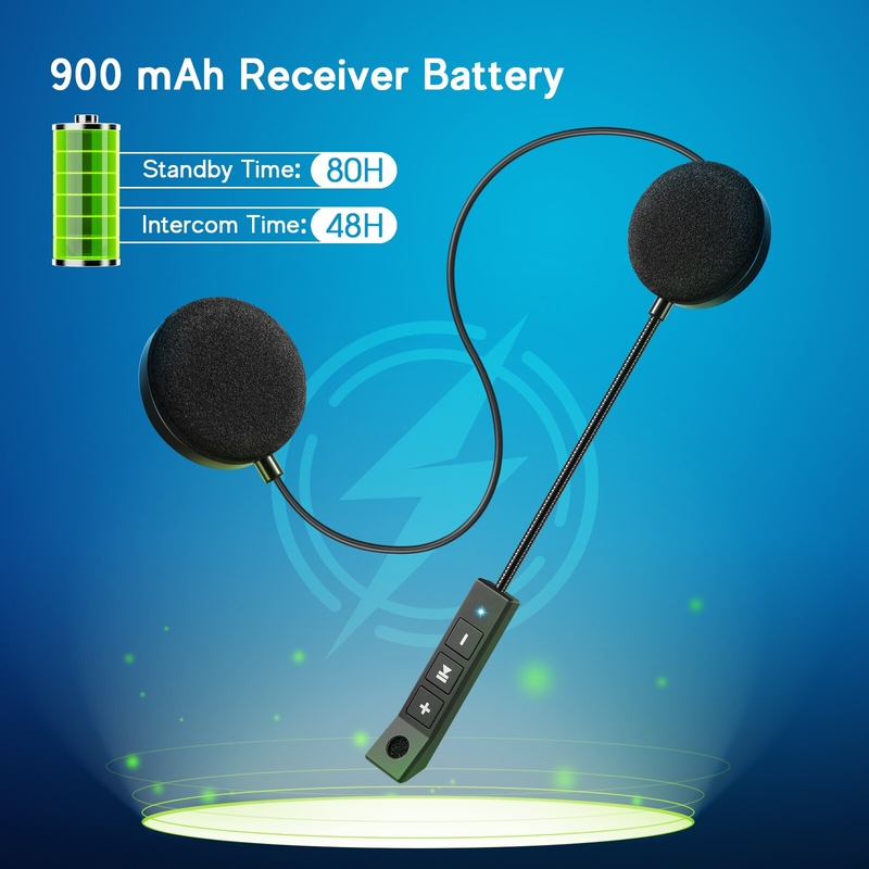 Bluetooth-peakomplekt MaxTo BT11 900 Ah