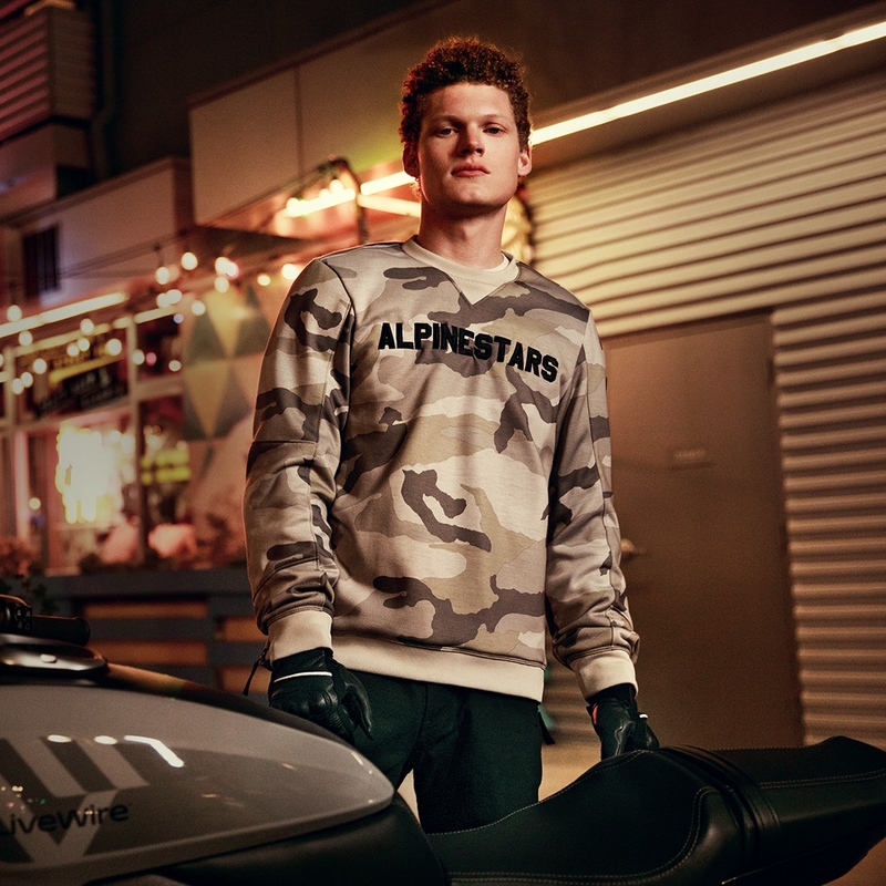 Alpinestars Legit Crew Fleece kerge camo-hall