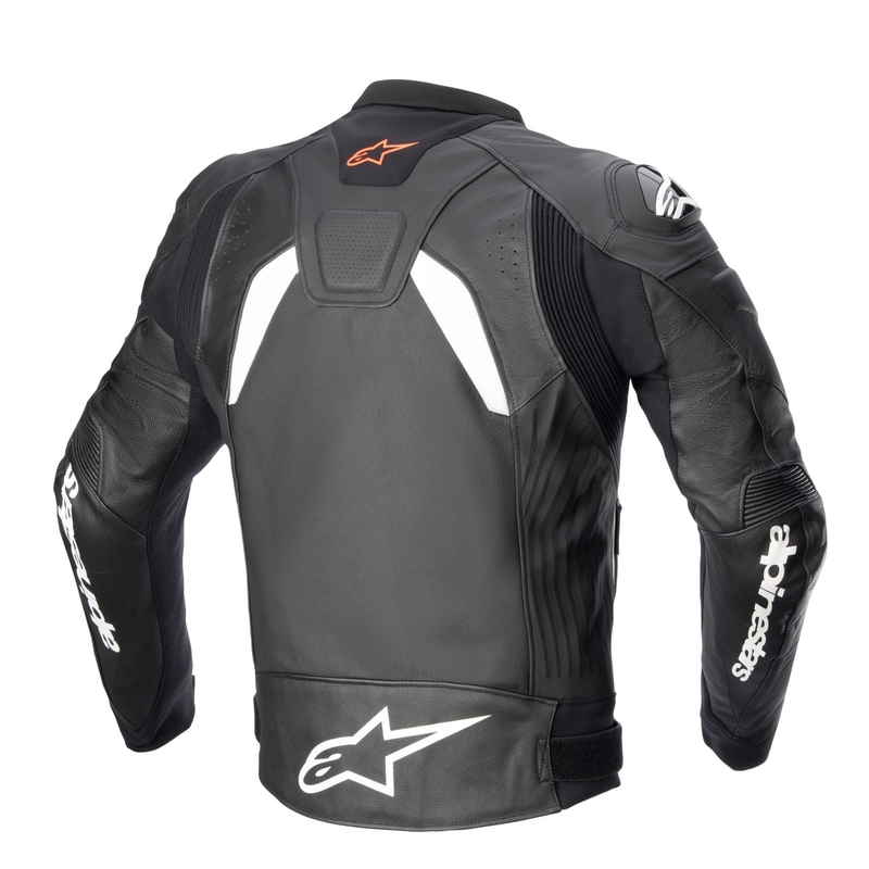 Alpinestars GP PLUS 4 must-valge mootorrattajope