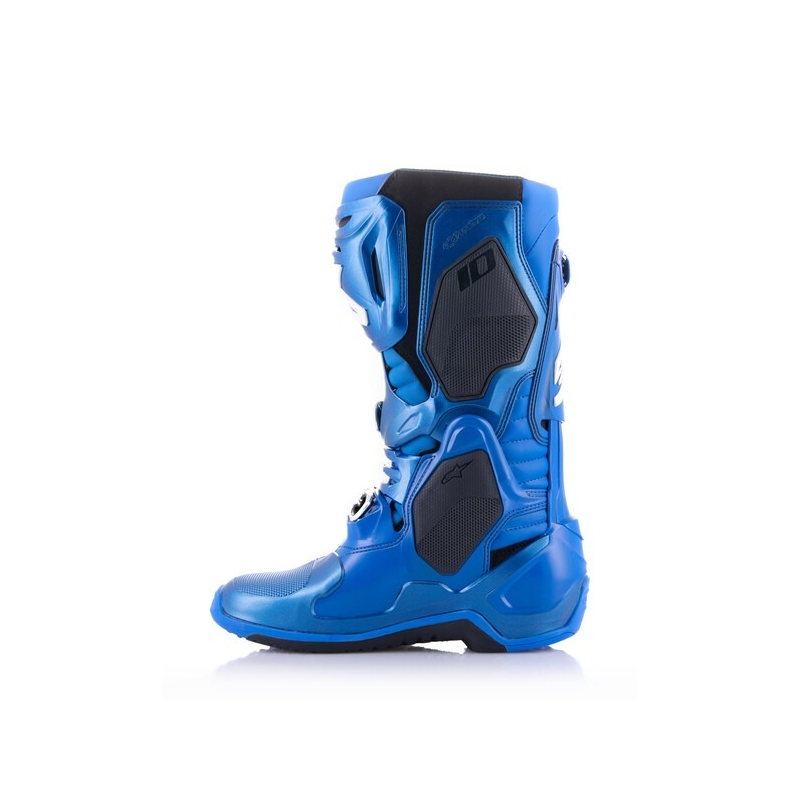 Alpinestars Tech 10 sini-must-valged mootorratta saapad