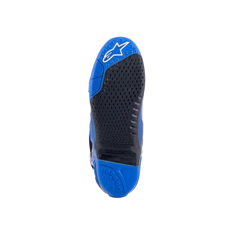 Alpinestars Tech 10 sini-must-valged mootorratta saapad