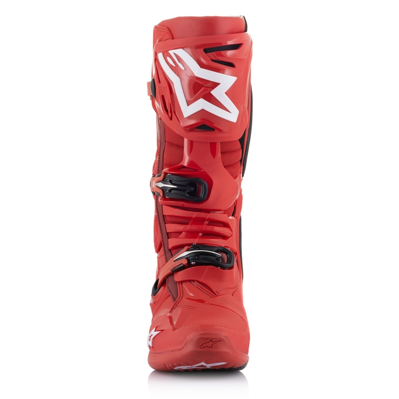 Alpinestars Tech 10 mootorratta saapad punane
