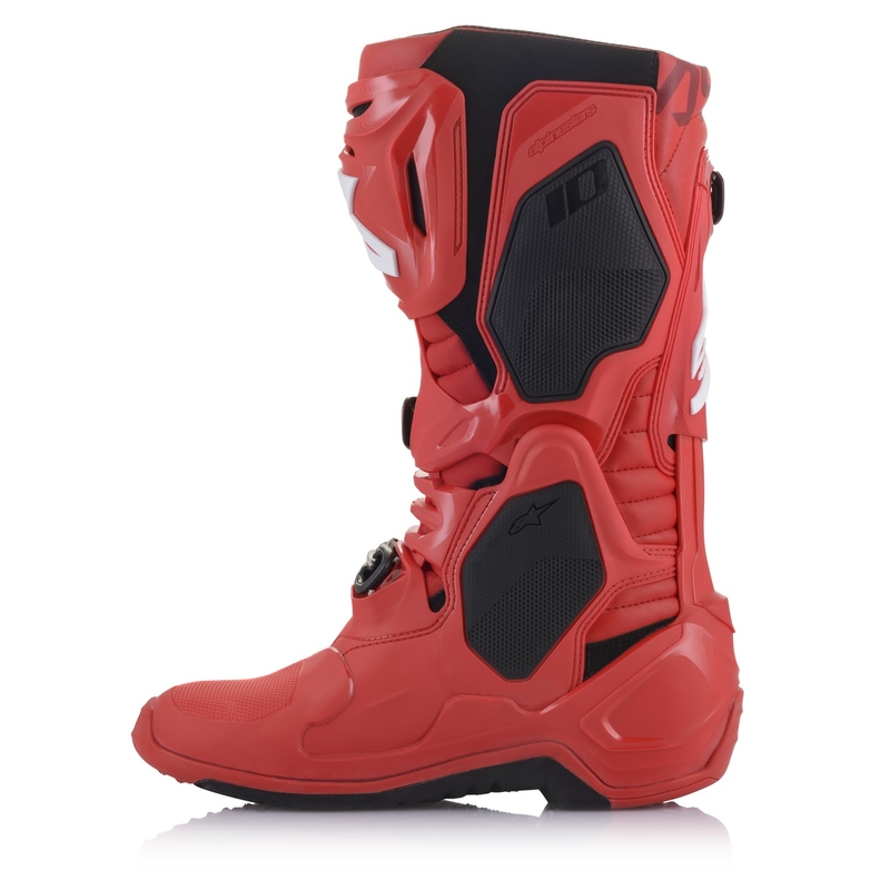 Alpinestars Tech 10 mootorratta saapad punane