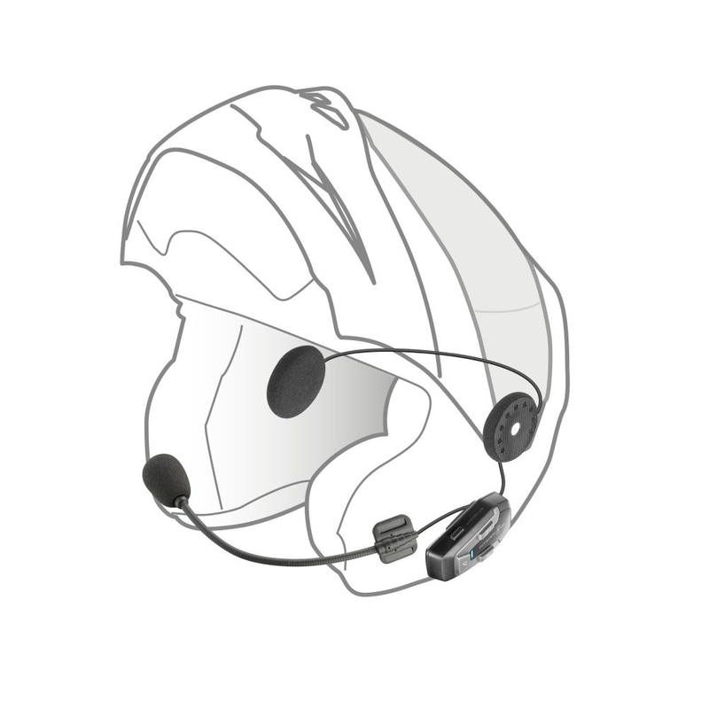 Bluetooth-peakomplekt Interphone U-COM6R - üksikpakett