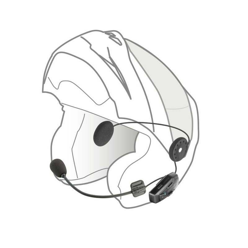 Bluetooth-peakomplekt Interphone U-COM7R - üksikpakett