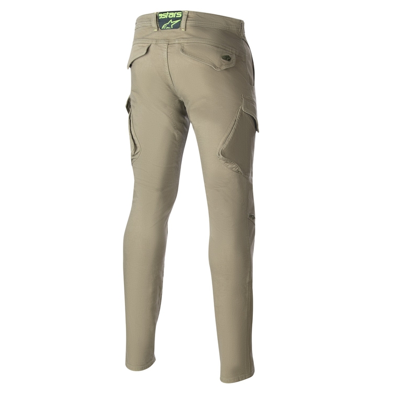Alpinestars Caliber Tech Green mootorratta püksid