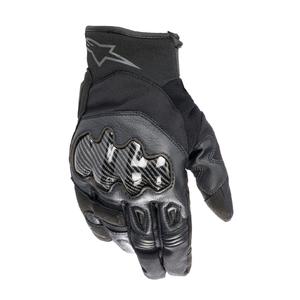 Alpinestars SMX-1 Drystar Mustad mootorratta kindad