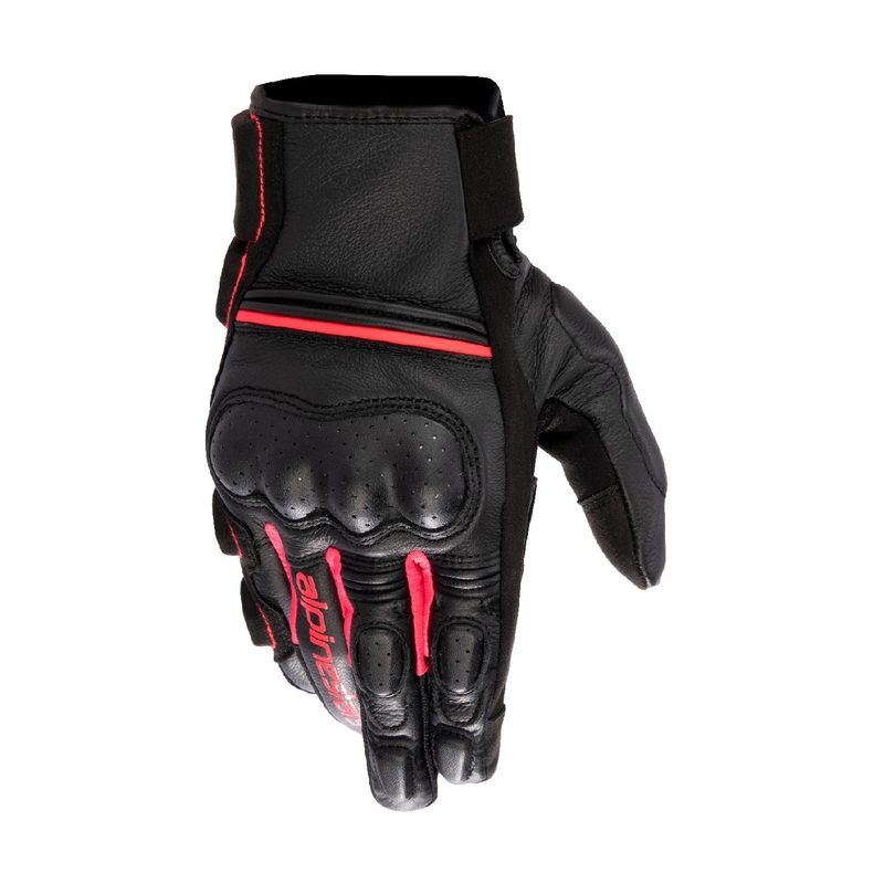 Alpinestars Stella Phenom naiste mootorratta kindad mustad ja roosad