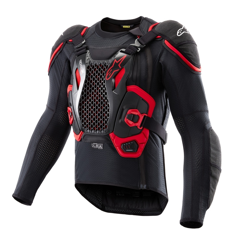 Airbag vest Alpinestars TECH-AIR®OFF-ROAD süsteem must-punane