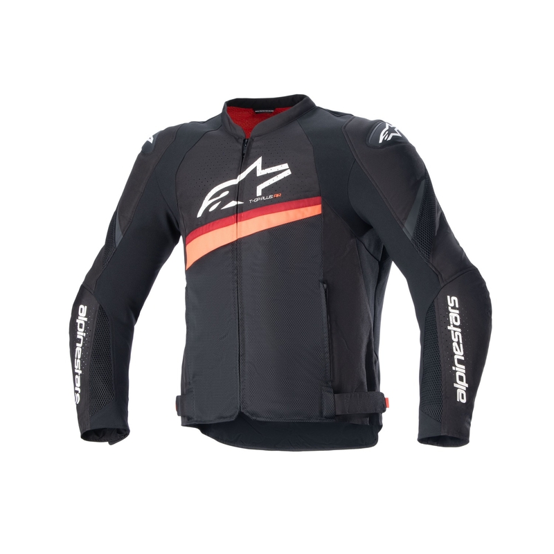 Alpinestars T-GP PLUS R 4 Airflow must-fluo punane mootorratta jope