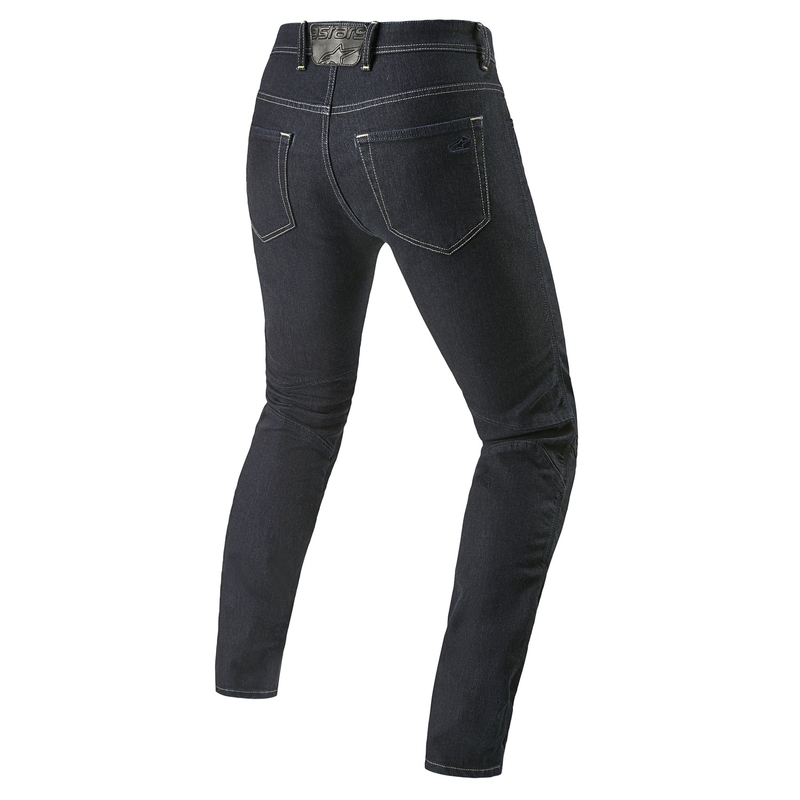 Alpinestars Radium 2 Denim mootorratta teksad pestud sinised