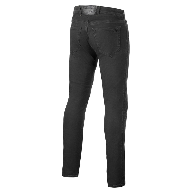 Alpinestars Copper 3 Denim Mustad mootorratta teksad