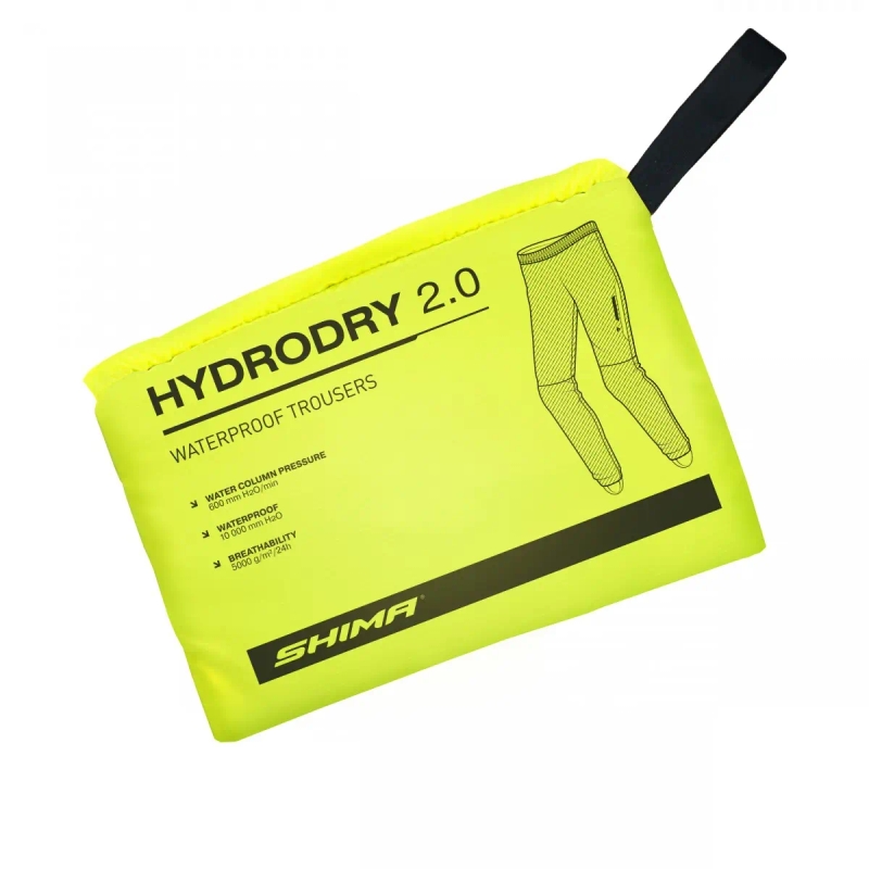 Veekindlad püksid Shima Hydrodry 2.0 must-fluo kollane