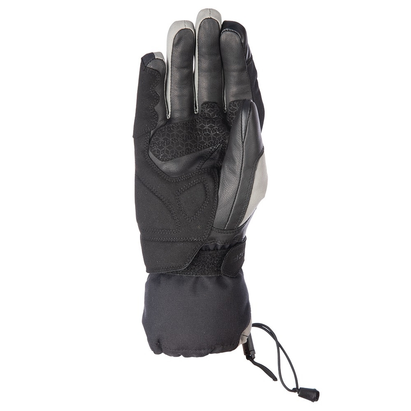 Oxford Montreal 4.0 DRY2DRY™ mustahall-fluo kollane mootorratta kindad
