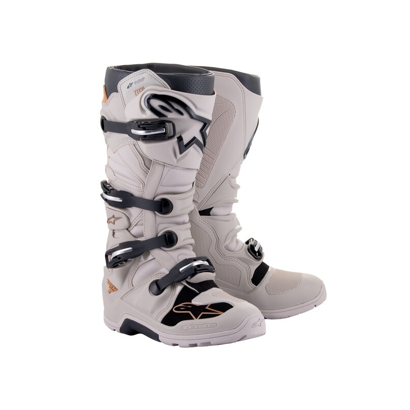 Alpinestars TECH 7 Enduro Drystar liivamustad mootorrattasaapad