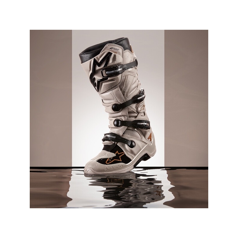 Alpinestars TECH 7 Enduro Drystar liivamustad mootorrattasaapad