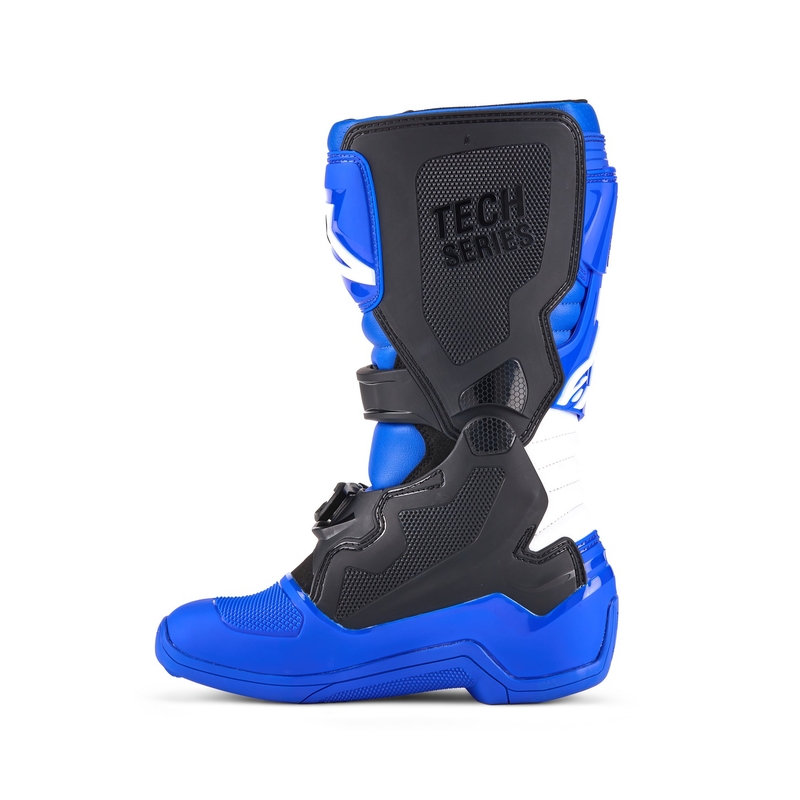 Alpinestars Tech 7 S laste mootorrattasaapad Sinine, valge ja must