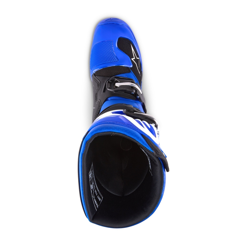 Alpinestars Tech 7 S laste mootorrattasaapad Sinine, valge ja must