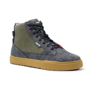 Mootorrattasaapad SIDI ARX hallikas-roheline