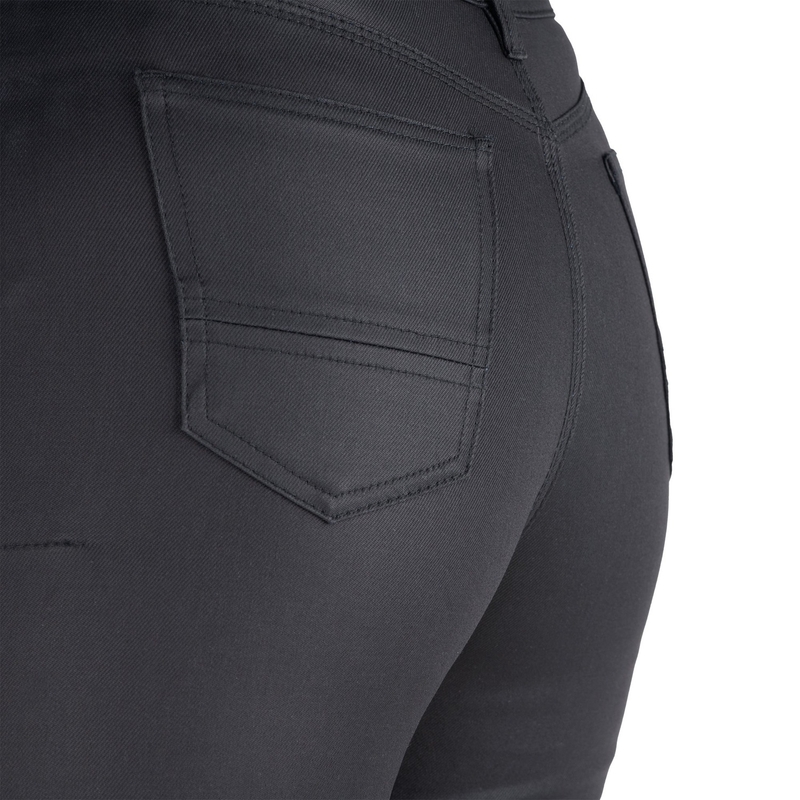 Naiste Oxford Original Heaks kiidetud vahaga Jeggingsid AA mustad