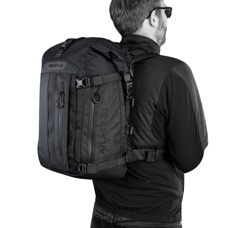 Mootorrattakott Oxford Atlas B-20 Advanced Backpack 20 l must