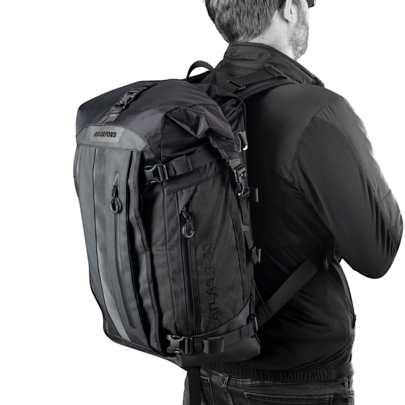 Mootorrattakott Oxford Atlas B-30 Advanced Backpack 30 l hall