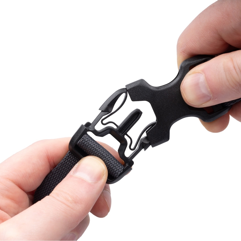 Oxford Atlas B-Clip pagasirihmad 2 tk must 26 mm x 2 m