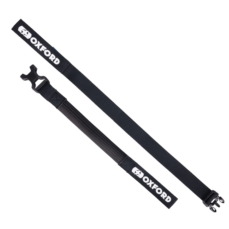 Oxford Atlas B-Clip pagasirihmad 2 tk must 26 mm x 1,2 m