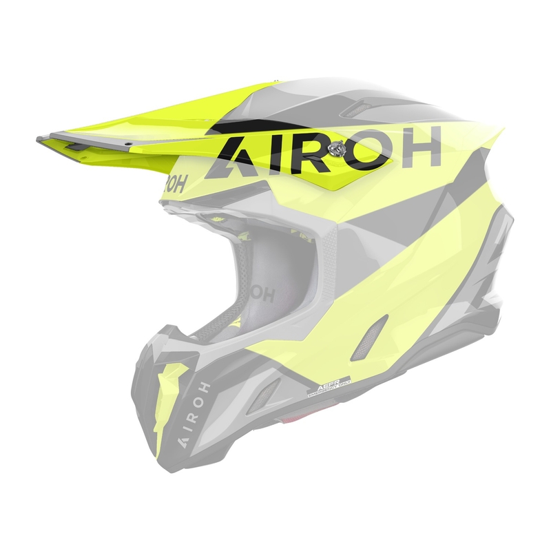 Kiivri visiir Airoh Twist 3 King kollane läikiv kiiver