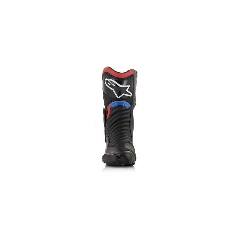 Alpinestars S-MX 6 Honda kollektsioon Must-punane-sinine-valge mootorratta saapad