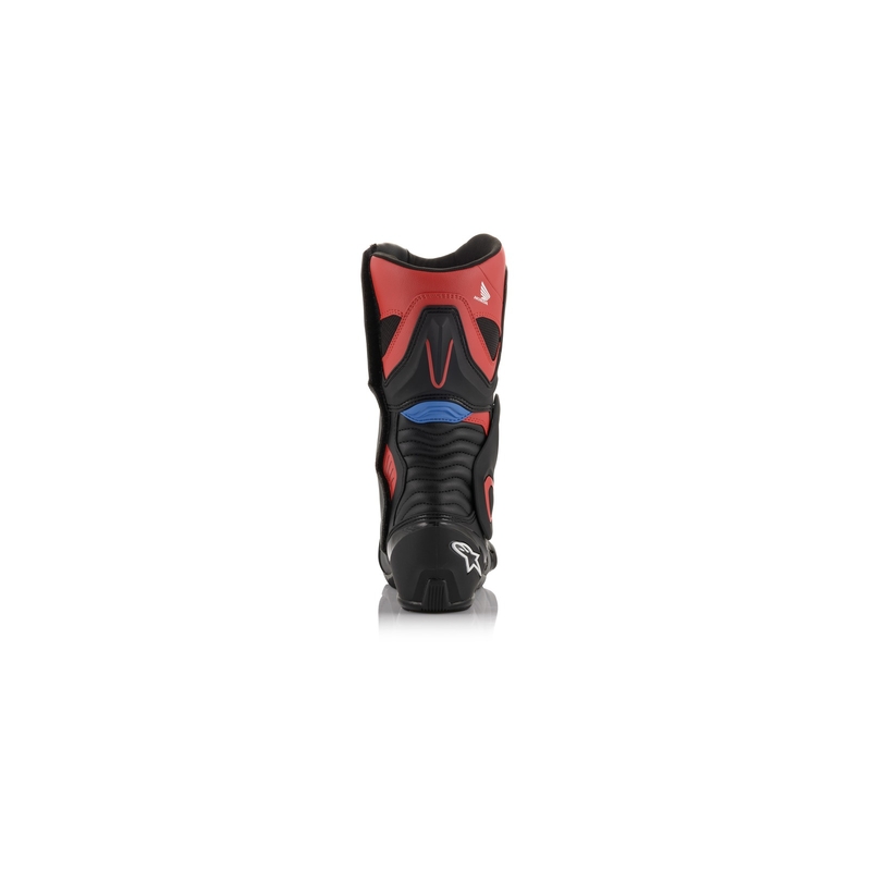 Alpinestars S-MX 6 Honda kollektsioon Must-punane-sinine-valge mootorratta saapad