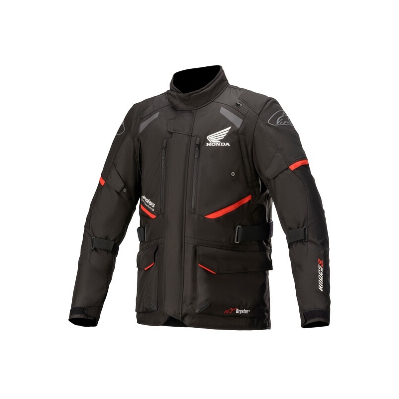 Mootorratta jope Alpinestars Andes Drystar TECH-AIR 5 ühilduv Honda kollektsioon must-punane