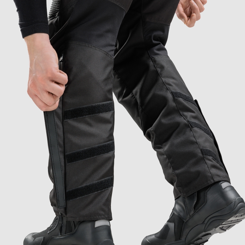 Rebelhorn Hiker IV pikendatud mootorrattapüksid mustad
