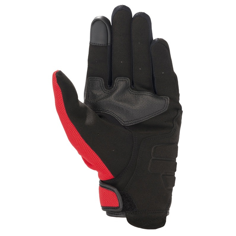 Alpinestars Copper Honda mootorratta kindad must-punase-sinise kollektsiooniga
