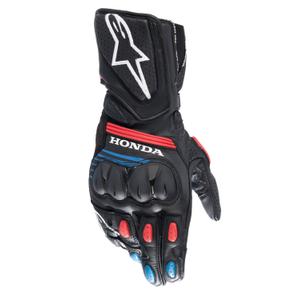 Alpinestars SP-8 Honda must-punased-sinised mootorratta kindad