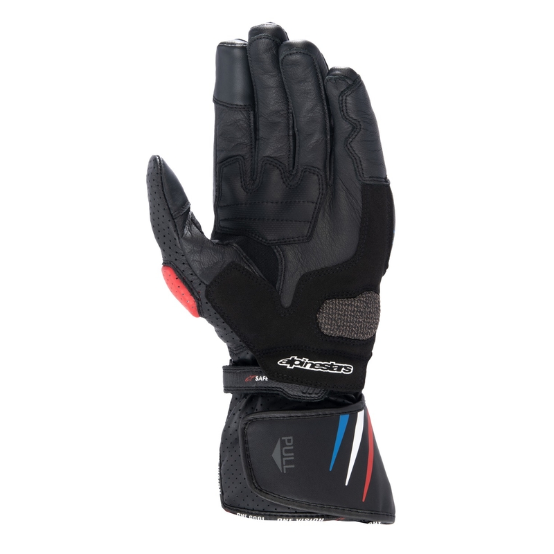 Alpinestars SP-8 Honda must-punased-sinised mootorratta kindad