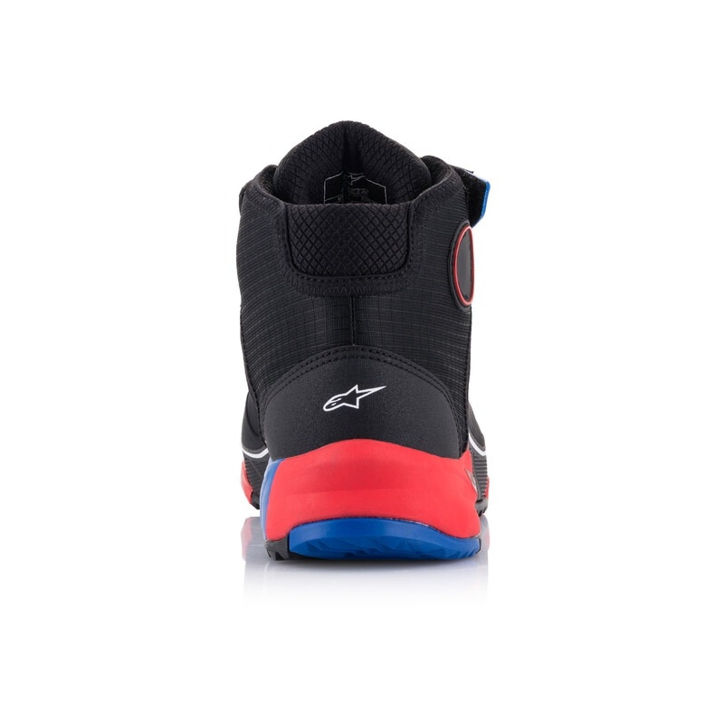 Alpinestars CR-X Drystar Honda Collection Must-Punane-Sinine mootorratta saapad