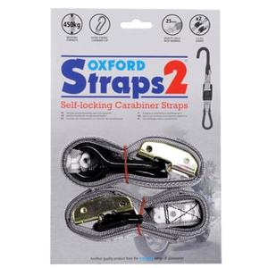 Reguleeritavad ja tugevdatud Oxfordi karabiinirihmad 25 mm hallid