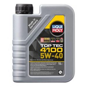 LIQUI MOLY Top Tec 4100 5W-40 sünteetiline mootoriõli 1 l