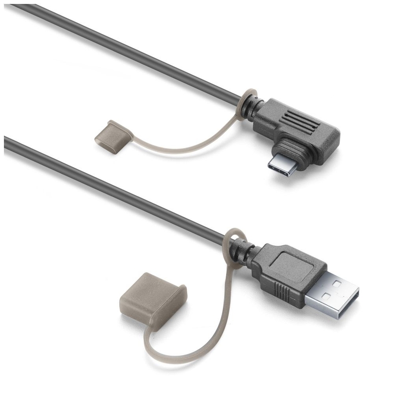Toitekaabel Interphone Ridesync USB-C/USB-A jaoks