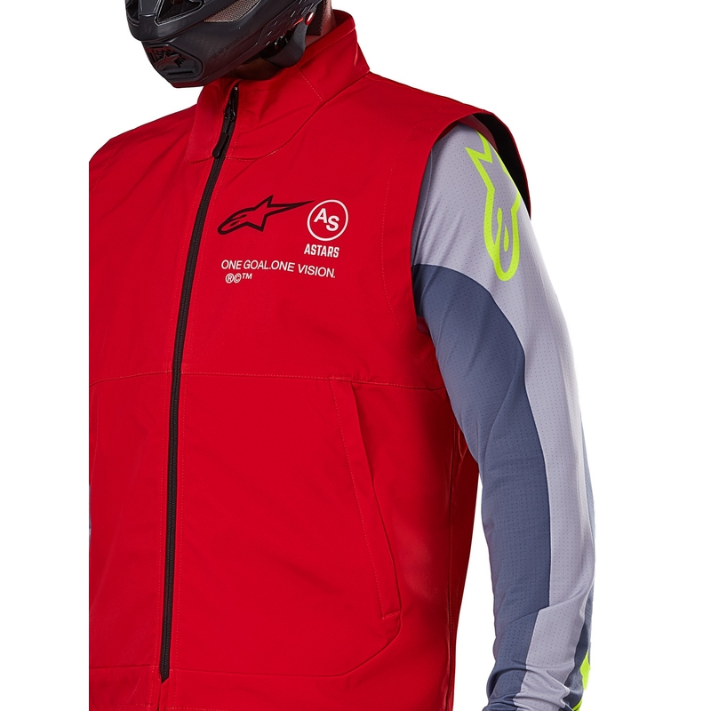Alpinestars Techstar punane softshell vest
