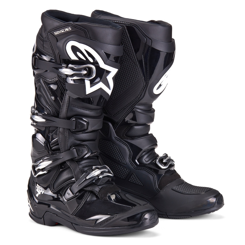 Alpinestars Tech 7 mootorratta saapad mustad