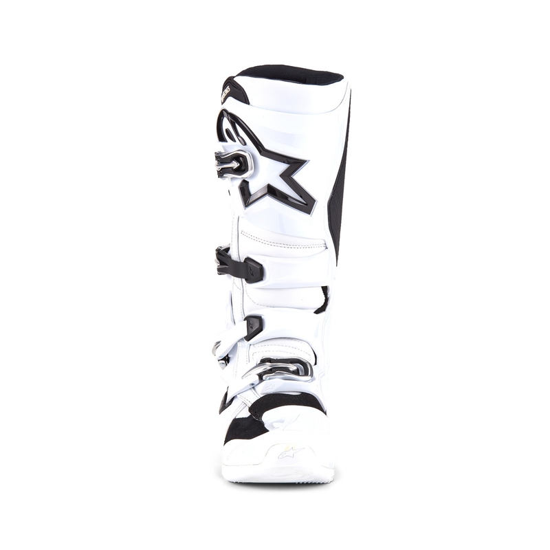 Alpinestars Tech 7 mootorratta saapad must-valge