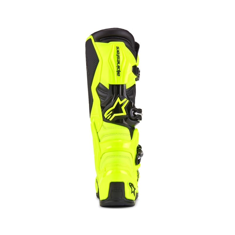 Alpinestars Tech 7 fluo kollane-mustad mootorrattasaapad