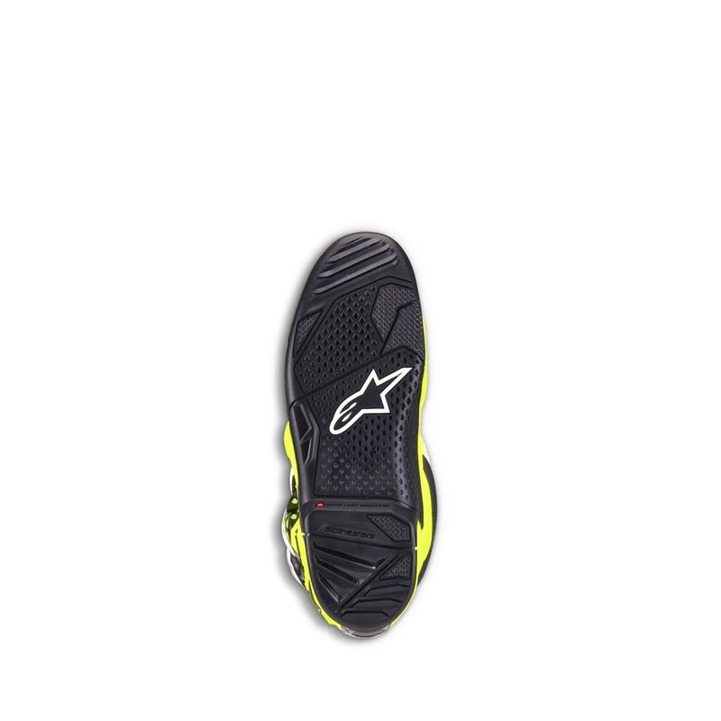 Alpinestars Tech 7 fluo kollane-mustad mootorrattasaapad