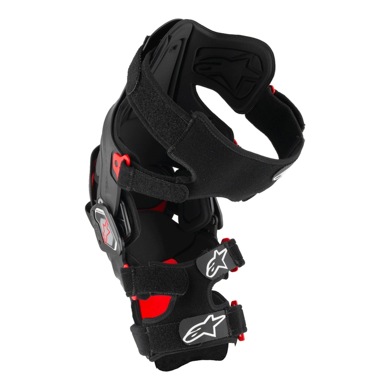 Alpinestars RK-7 Plasma must-punane 2025 põlveliigeseid