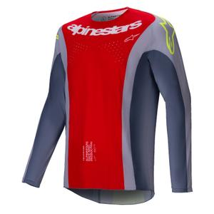 Alpinestars Techstar Melt motokrossitrikoo punane-hall